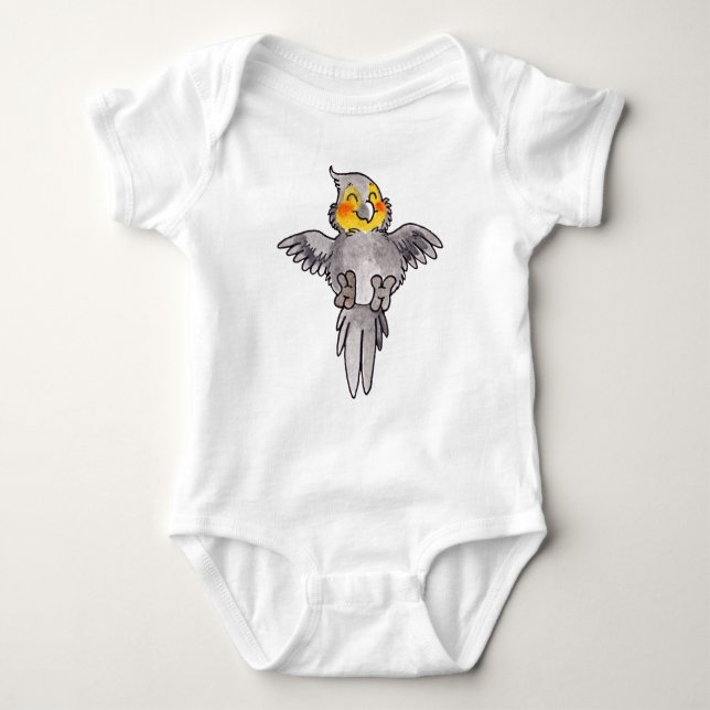 Cockatiel T-shirt (Framsida)