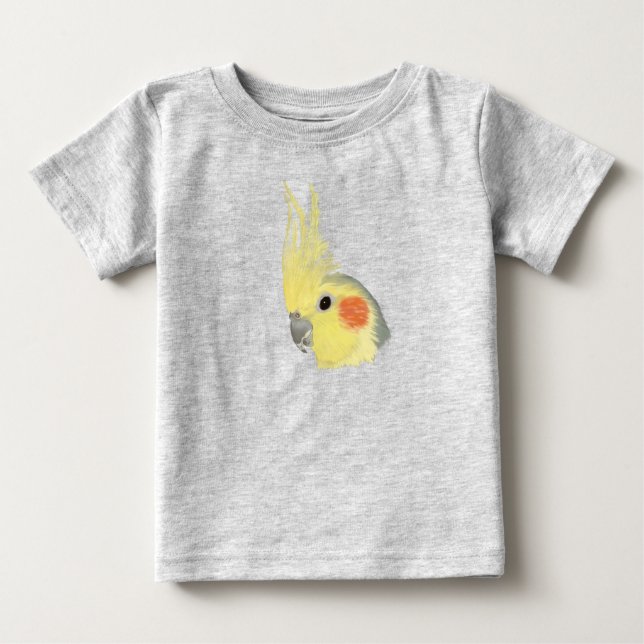 Cockatiel T Shirt (Framsida)