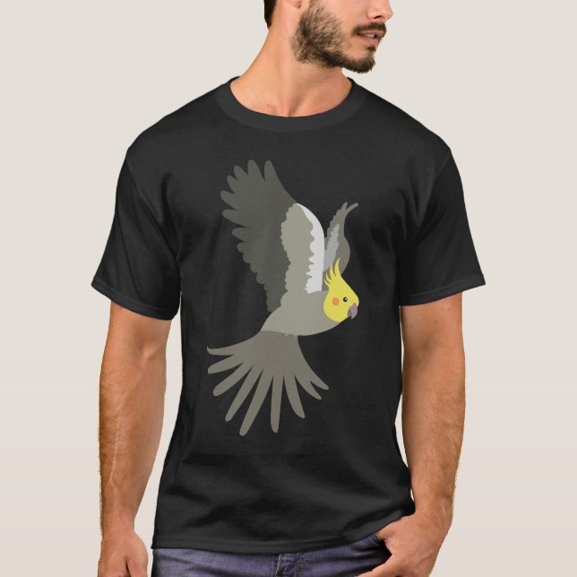 Cockatiel T Shirt (Framsida)