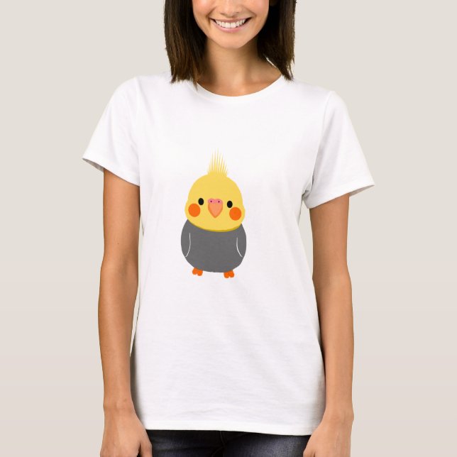 Cockatiel T Shirt (Framsida)
