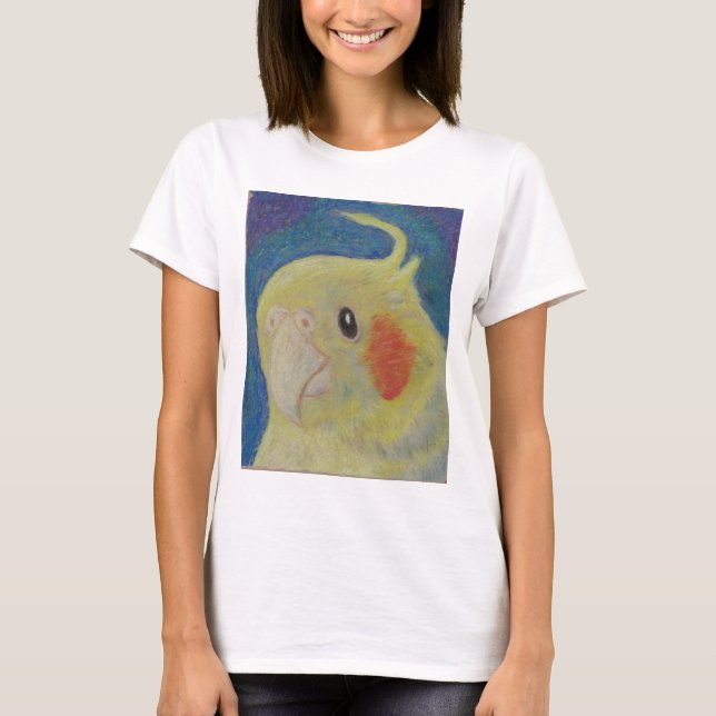 Cockatiel T shirt (Framsida)