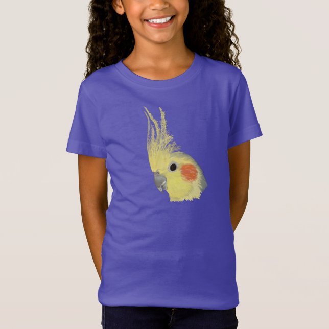 Cockatiel T Shirt (Framsida)