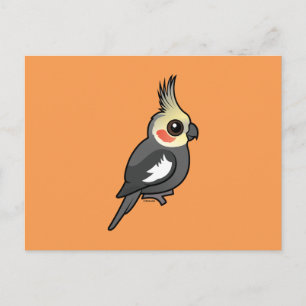 Cockatiel Vykort