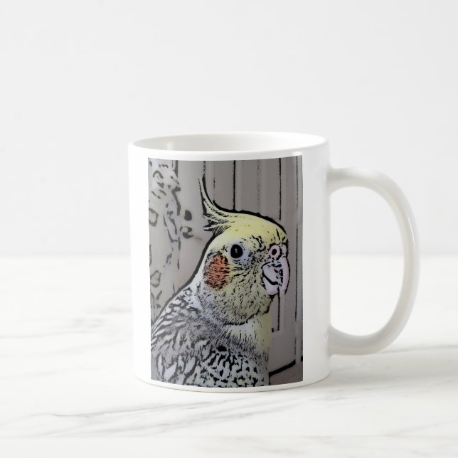 Cockatielälskare! Kaffemugg (Höger)
