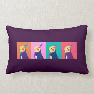 Cockatielpopkonst Lumbarkudde