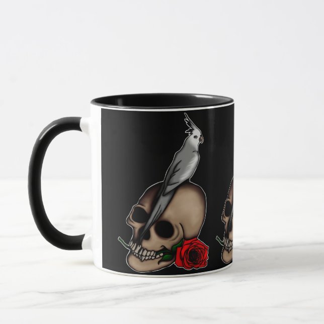Cockatiels är Goth, Mugg (Vänster)