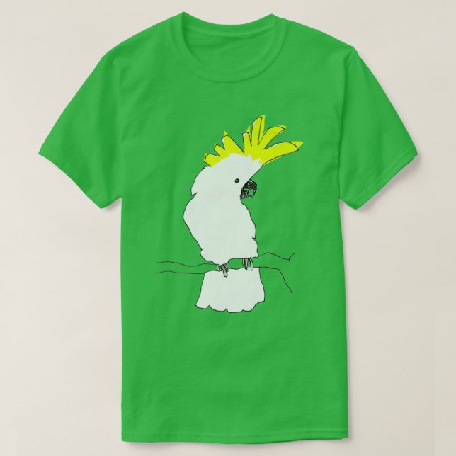 cockatoo 5 t shirt (Design framsida)