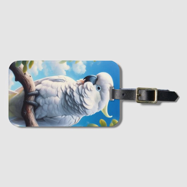 Cockatoo art bagagebricka (Framsida horisontal)