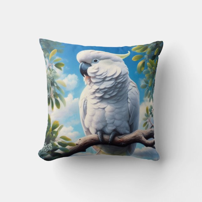 Cockatoo art kudde (Framsida)