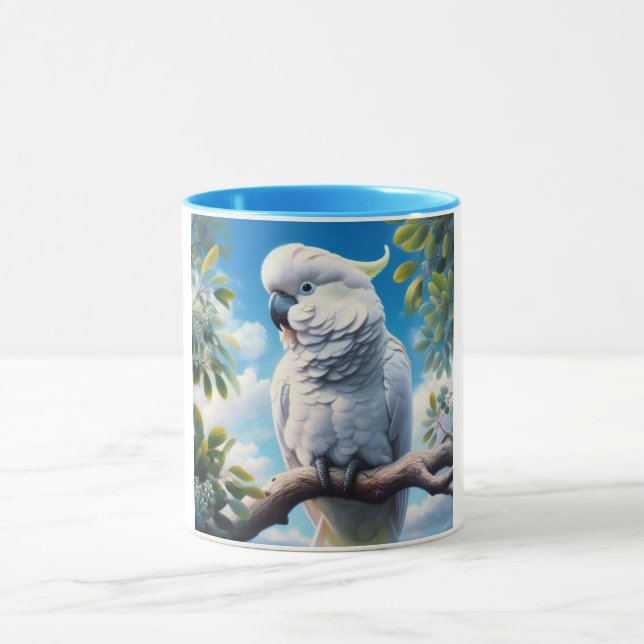 Cockatoo art mugg (Center)