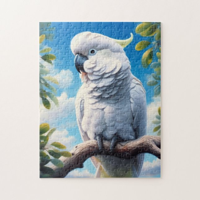 Cockatoo art pussel (Vertikal)