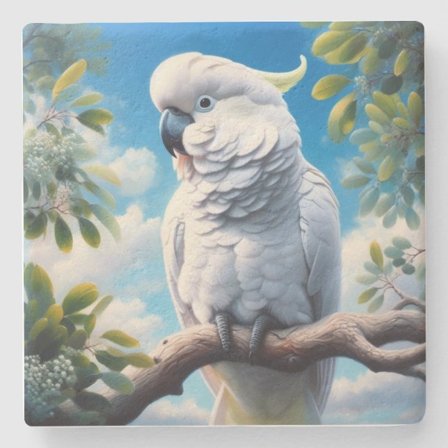 Cockatoo art stenunderlägg (Framsidan)