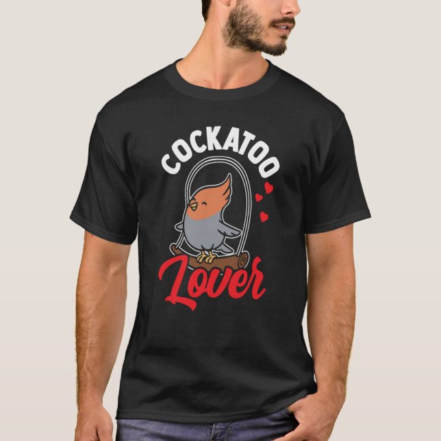 Cockatoo Bird Cockatoos Animal T Shirt (Framsida)