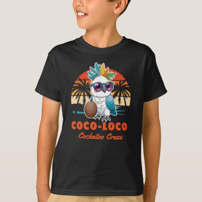 Cockatoo Craze T Shirt (Framsida)