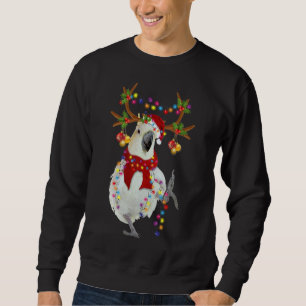 Cockatoo Gorgous Reindeer Julgran Light Xm Lång Ärmad Tröja
