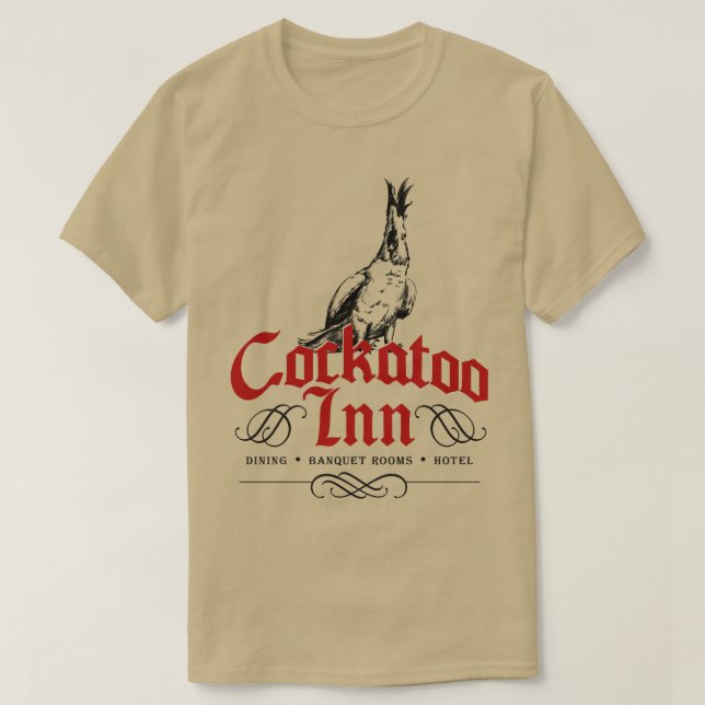 Cockatoo Inn T Shirt (Design framsida)