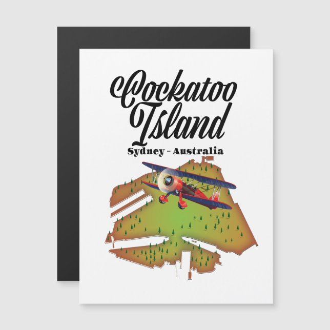 Cockatoo Island Sydney Australien (Fram/baksida)