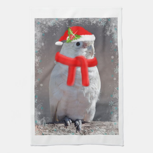 Cockatoo jul Kitchen Towel Kökshandduk (Vertikal)