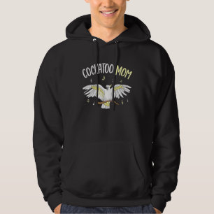 Cockatoo Mamma Parrot Bird Womens Hoodie
