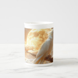 Cockatoo Parrot Fantasy Dreamscape Benporslin Mugg