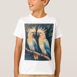 Cockatoo Parrot par T Shirt