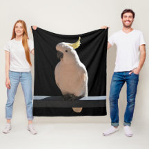 Cockatoo vid Sundial Apartments Fleece Blanket