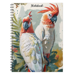 Cockatoos Vintage Anteckningsbok