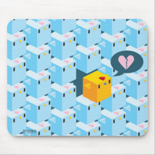 Cockblock vägg Mousepad Musmatta