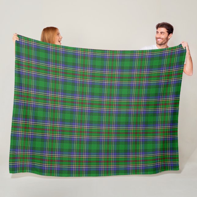 Cockburn Clan Tartan Fleecefilt (På plats)
