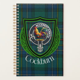 Cockburn Scottish Clan Tartan & Crest