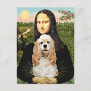 Cocker (Buff) - Mona LIsa Vykort