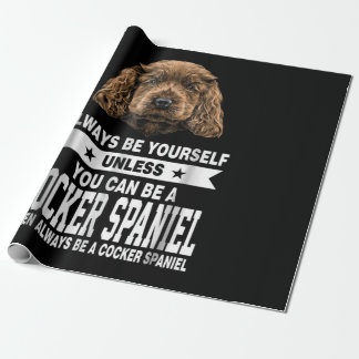 Cocker Gift | Du kan vara en ockerspanjor Presentpapper