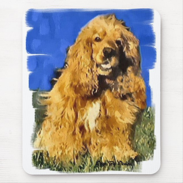 Cocker Spain Art Gifts Musmatta (Framsidan)