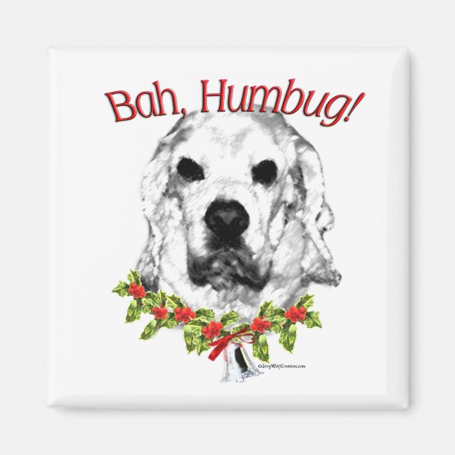 Cocker Spain Bah Humbug Magnet (Framsidan)