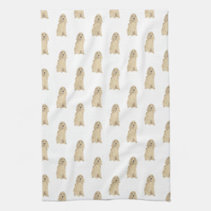 Cocker Spain (Blonde Tan Golden) Kökshandduk