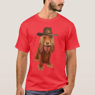 Cocker Spain Cowboy 2 Tee Shirt