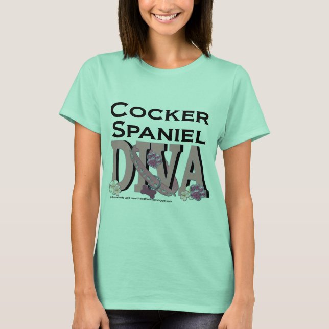 Cocker Spain DIVA Tröja (Framsida)