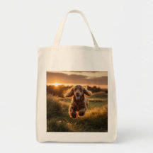 Cocker Spain Elegant Livsmedel Tote Bag