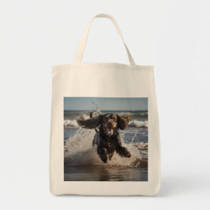 Cocker Spain Elegant Livsmedel Tote Bag Tygkasse