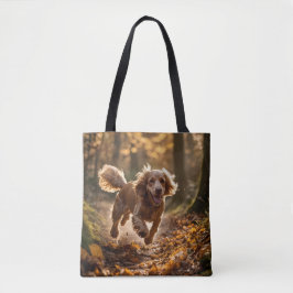 Cocker Spain Elegant Tote Bag Tygkasse