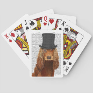 Cocker Spain, Formal Hound and Hat Casinokort
