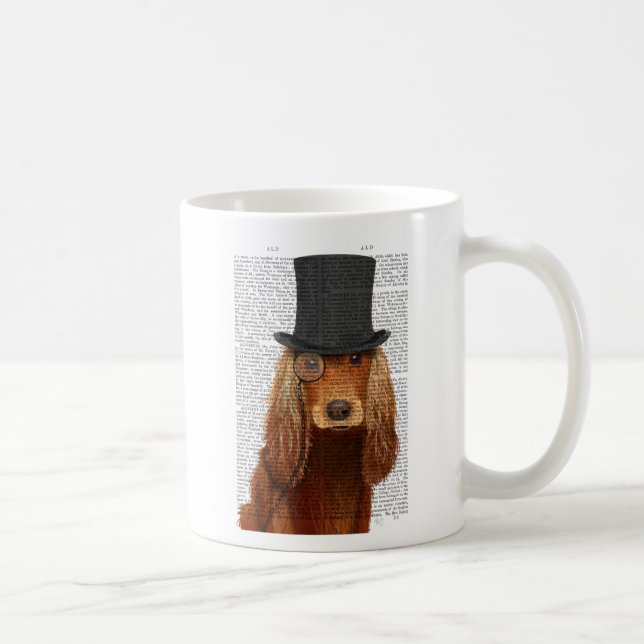 Cocker Spain, Formal Hound and Hat Kaffemugg (Höger)