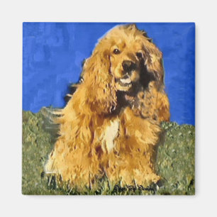 Cocker Spain Gifts Magnet