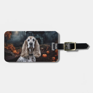 Cocker Spain Halloween Scary Bagagebricka