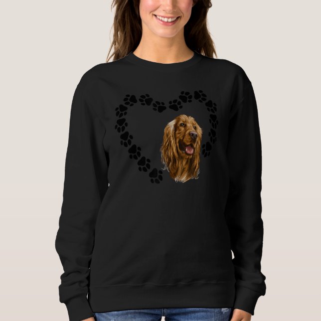 Cocker Spain Heart Funny Cocker Spain Owner Do T Shirt (Framsida)