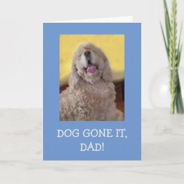 Cocker Spain Hund Borta IT Fars dag Kort
