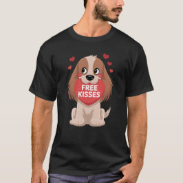 Cocker Spain Hund Free Kisses T Shirt
