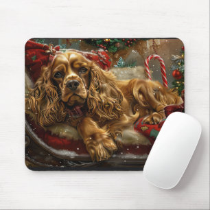 Cocker Spain Hund jul Festive Musmatta