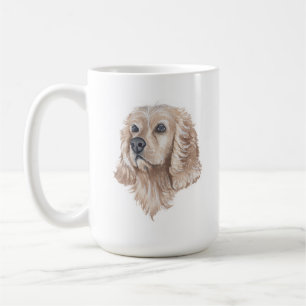 Cocker Spain Hund Mugg 15 oz