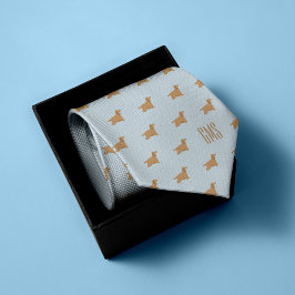 Cocker Spain Hundar Mönster Monogrammed Slips